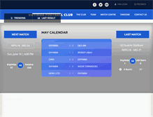 Tablet Screenshot of enyimbafc.net